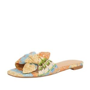 Katy Perry Collections Vibrant Multicolor Slide Sandals NWOT